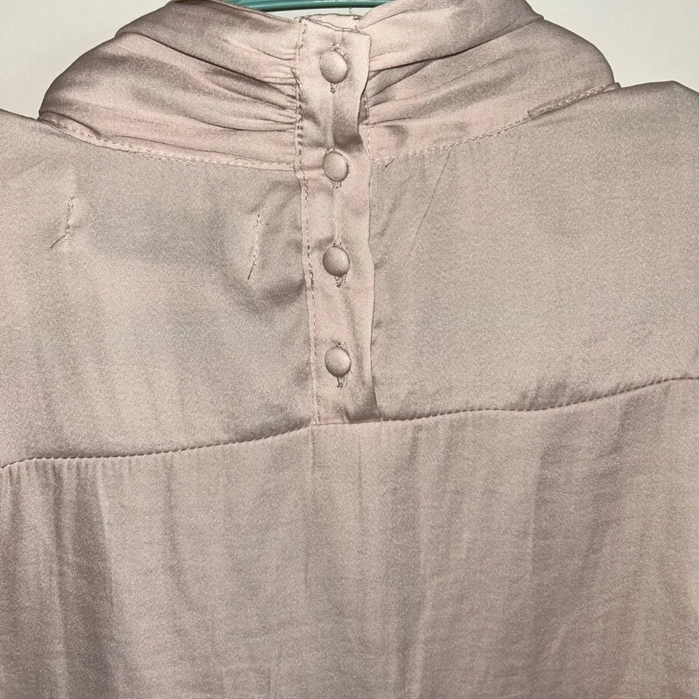 Do+Be tie neck puff sleeve blouse - Picture 3 of 6